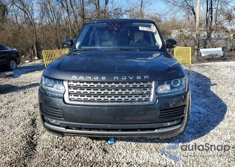 2017 Land Rover Range Rover Hse из США, поврежденный, VIN SALGS2FV1HA372100
